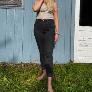 AYR The Riser Jean in Onyx (women's size W29 L30)